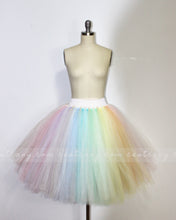 Pastel Rainbow Midi Tulle Skirt - C'est Ça New York
