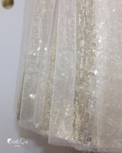 Chloé Gold Sequin Tulle Skirt - Midi - C'est Ça New York