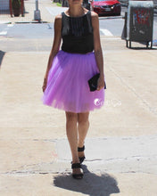 Clarisa Lilac Tulle Skirt - Midi - C'est Ça New York